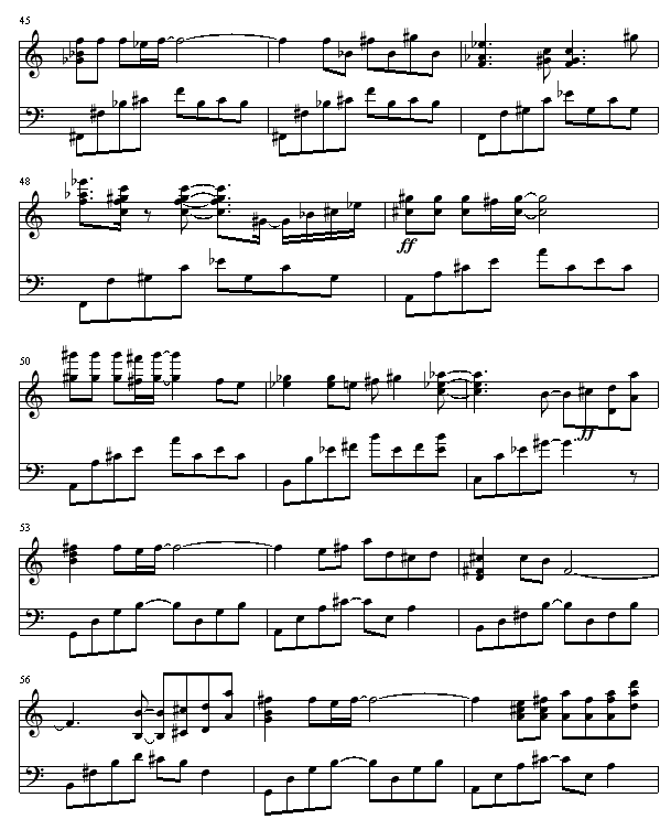 鸟之诗-Air晴空-钢琴谱(钢琴曲)-动漫影视4