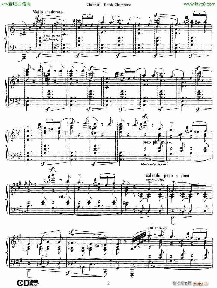 Chabrier Ronde Champêtre2