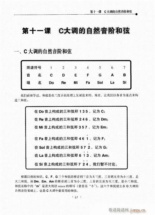 民谣吉他新教程41-601