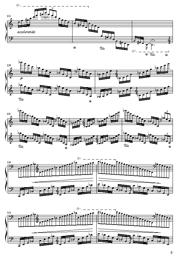 C大调练习曲No.29
