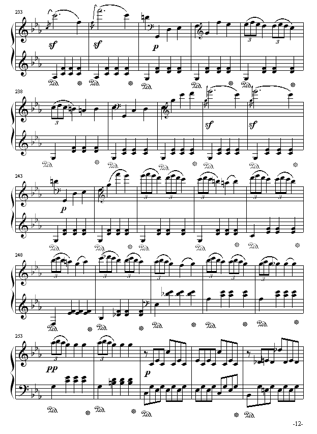 悲怆奏鸣曲第一乐章12