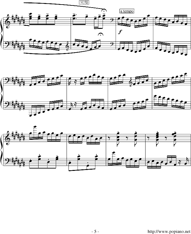 练习曲(No.1)5