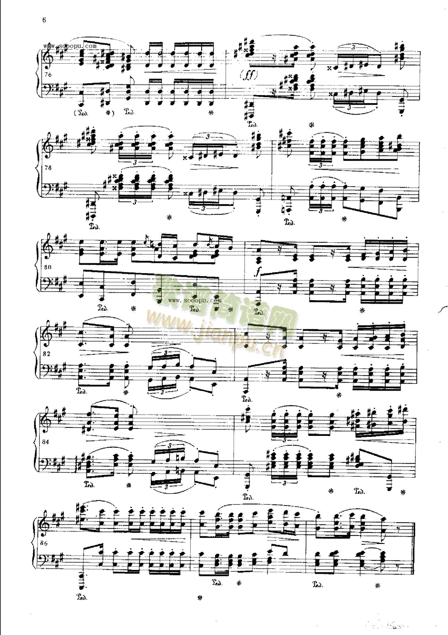 肖邦作曲 OP.40  Nr1 键盘类 钢琴6