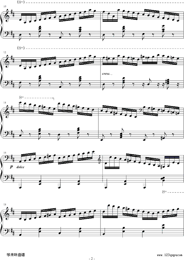 练习曲-Op.740 No.3-车尔尼2