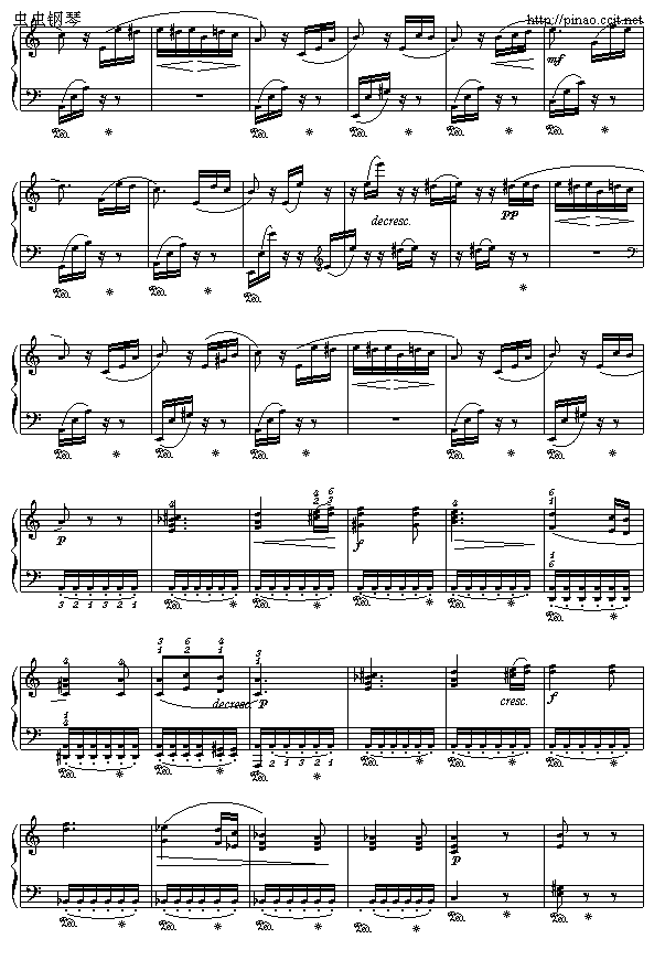 致爱丽丝-For Elise3