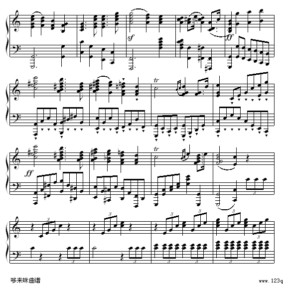 婚礼进行曲-门德尔松7