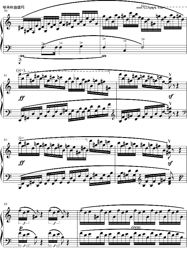 肖邦冬风练习曲-戈原版-肖邦8