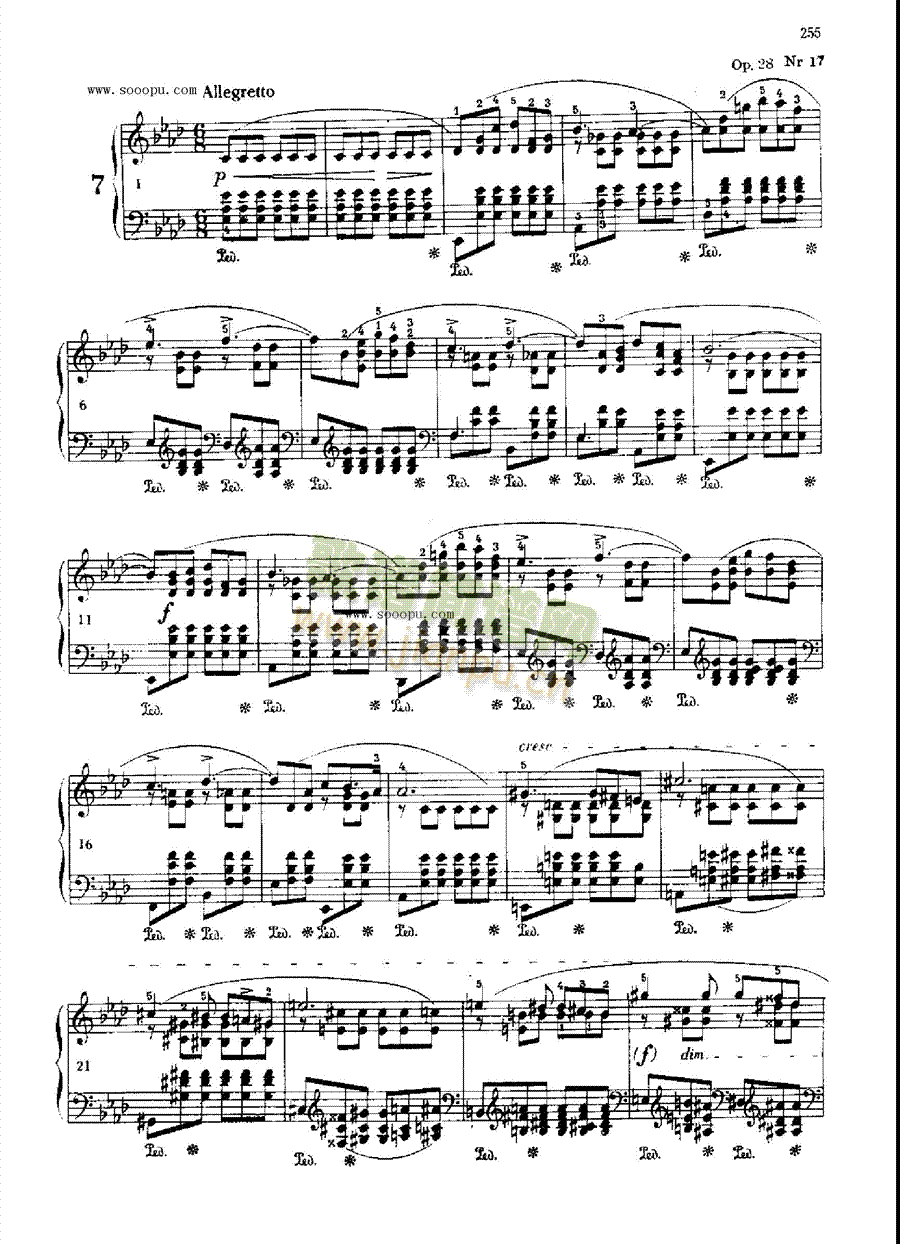序曲 键盘类 钢琴12
