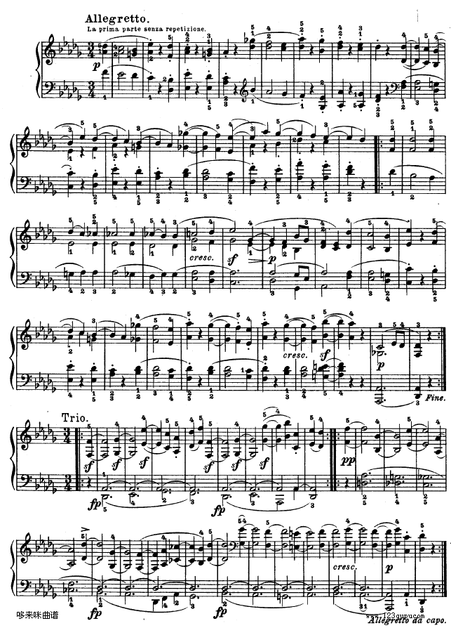 第十四钢琴奏鸣曲-《月光曲》-（Op.27 No.2）-贝多芬4