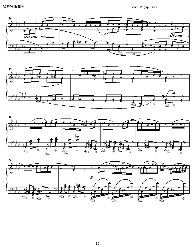肖邦F小调第4叙事曲-肖邦10