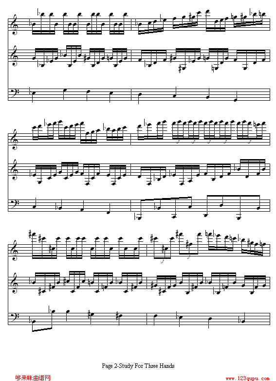 Study For Three Hands-海上钢琴师2
