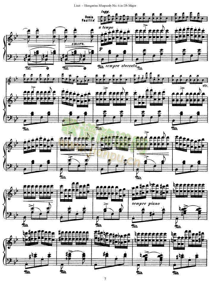 匈牙利狂想曲第六号7