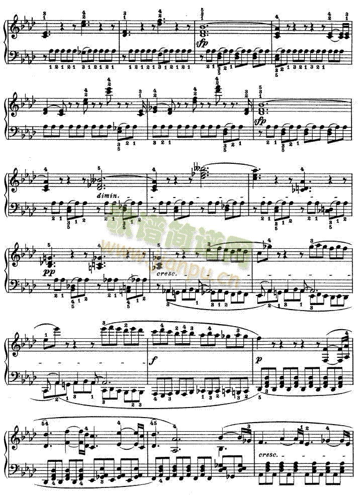 热情奏鸣曲-作品57号(第二十三钢琴奏鸣曲)6