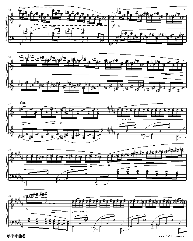 练习曲OP25No6-肖邦3