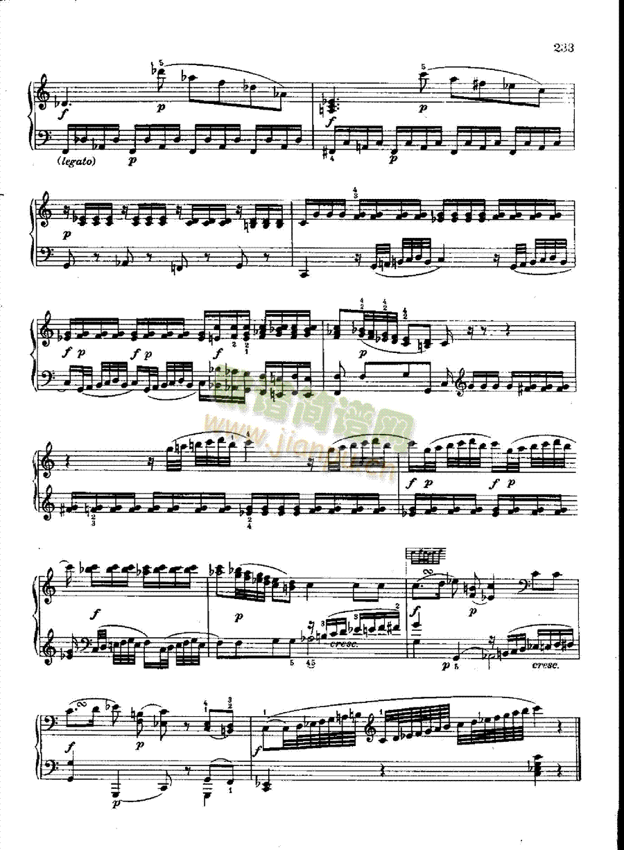 奏鸣曲Nr.475 键盘类 钢琴10