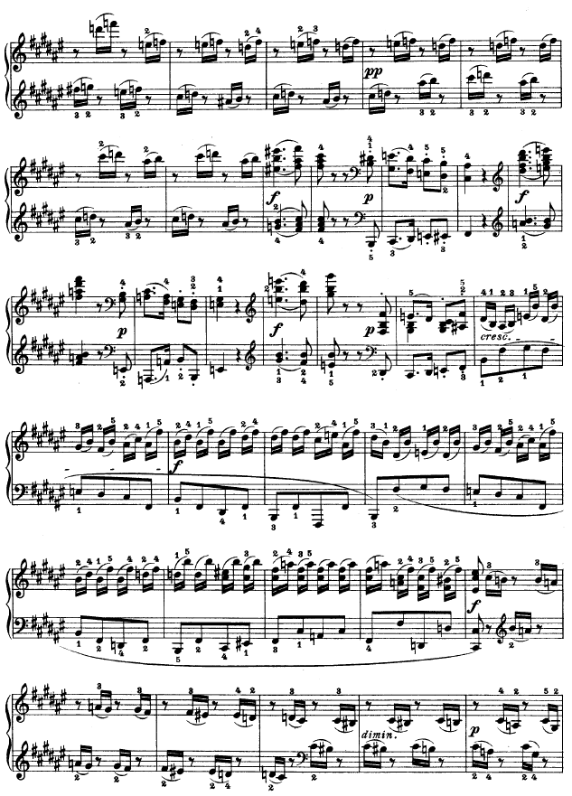 第二十四钢琴奏鸣曲-Op.788