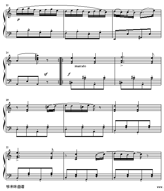 匈牙利舞曲第五号-勃拉姆斯2