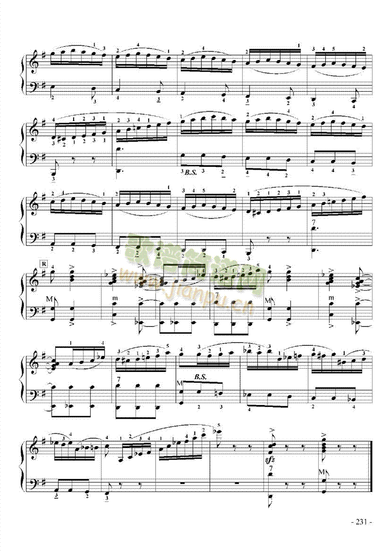 九级乐曲《E大调协奏曲》 键盘类 手风琴14