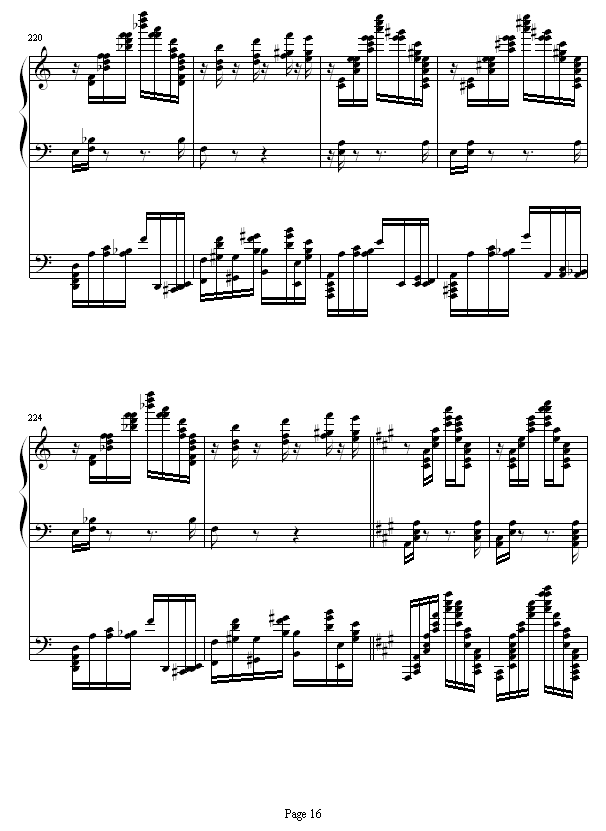 李斯特的帕格尼尼练习曲No. 616