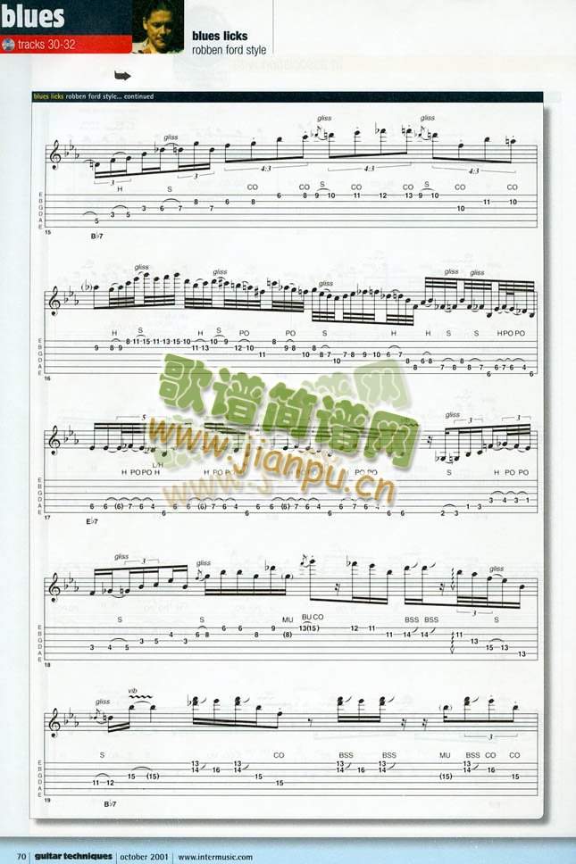 Blues音阶学习3