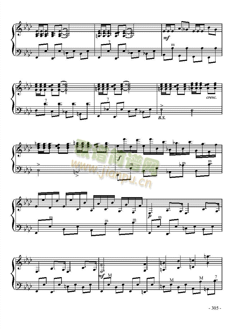 十级乐曲《诺恩吉亚幻想曲》 键盘类 手风琴10