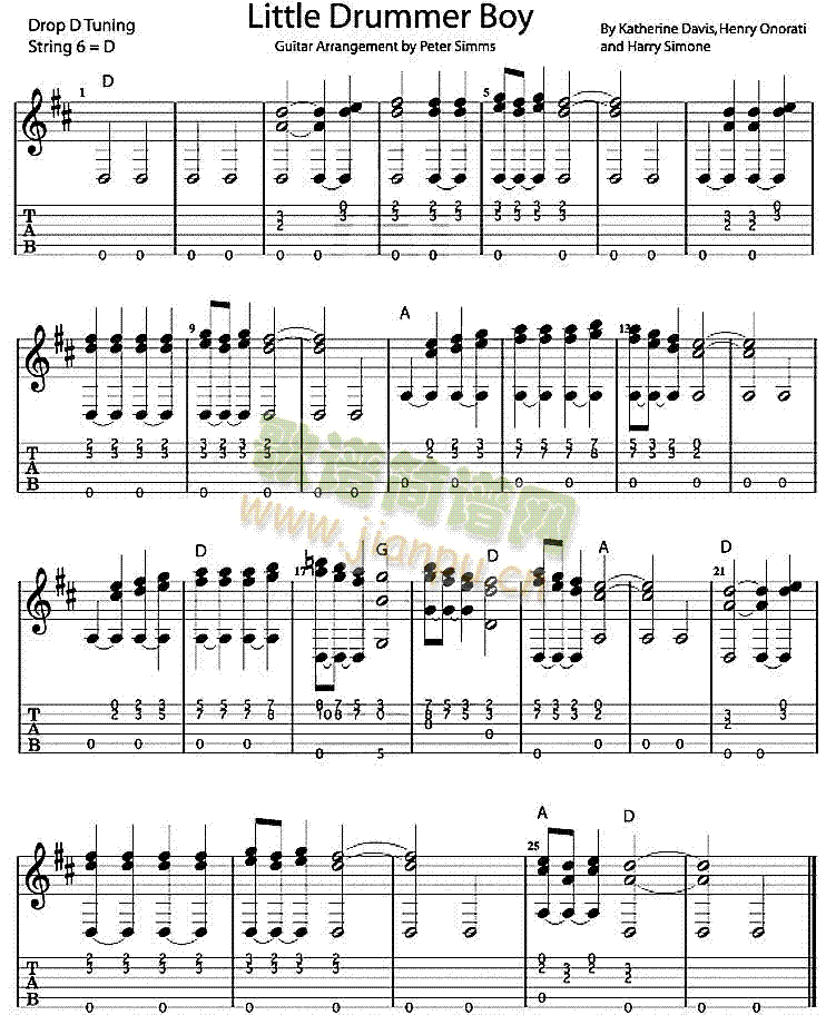 Little Drummer Boy(独奏曲)1