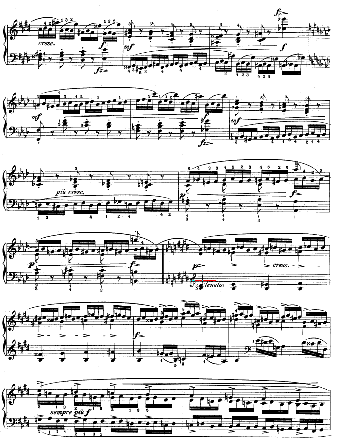 练习曲OP.10 - No42