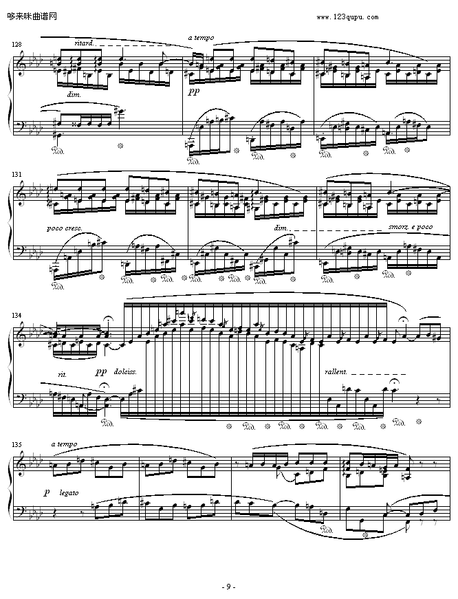 肖邦F小调第4叙事曲-肖邦9