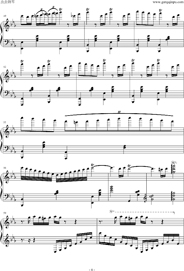 Victory(钢琴独奏）-钢琴谱(钢琴曲)-马克西姆6