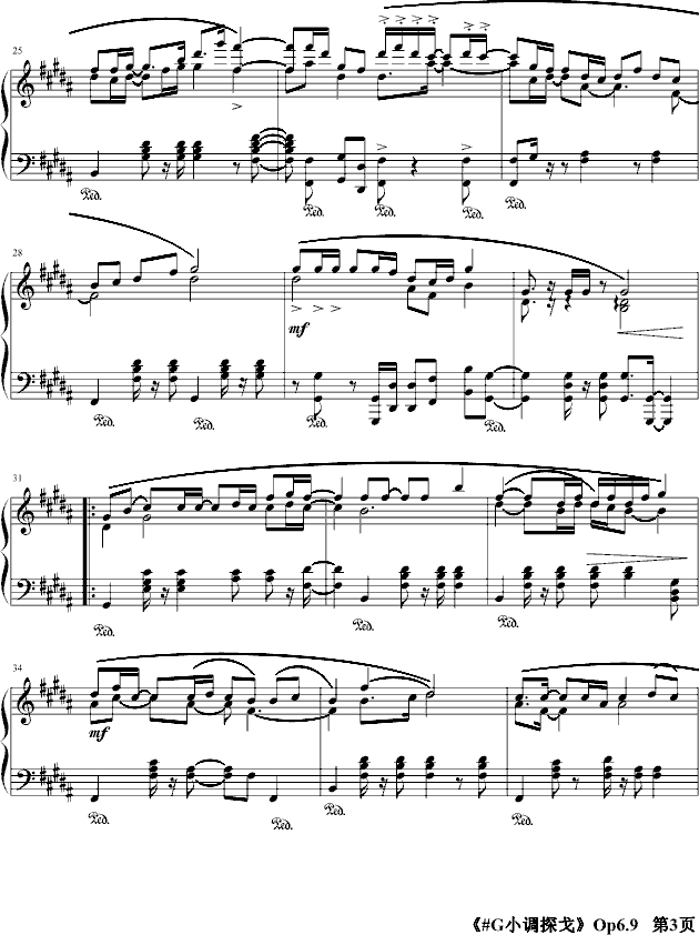 #G大调探戈Op6.9(The style of Chinese)_jerry57433