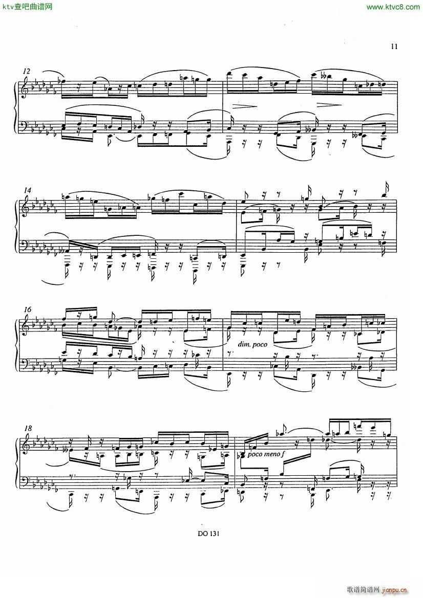 Etude No 12 Prélude et Fugue9
