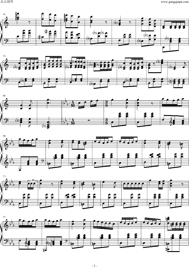 肖邦圆舞曲-钢琴谱(钢琴曲)-肖邦-chopin2