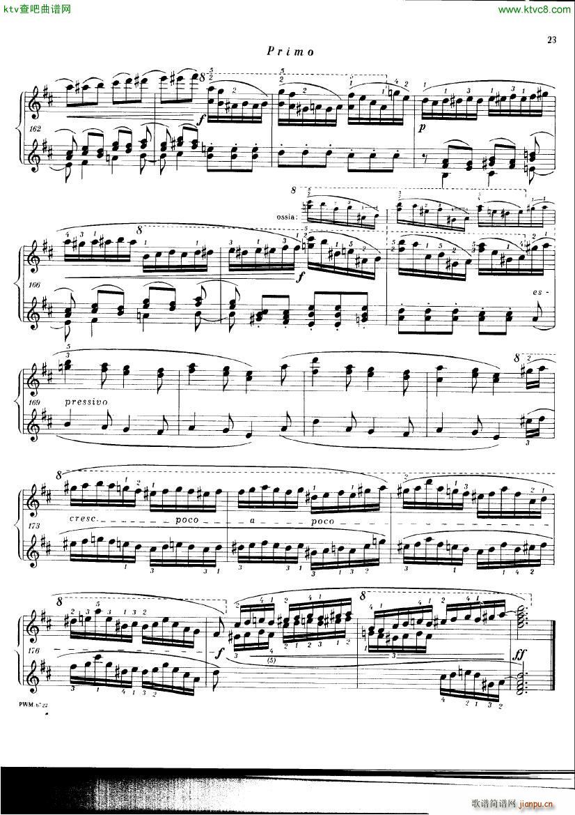 Chopin ekier variations in D21