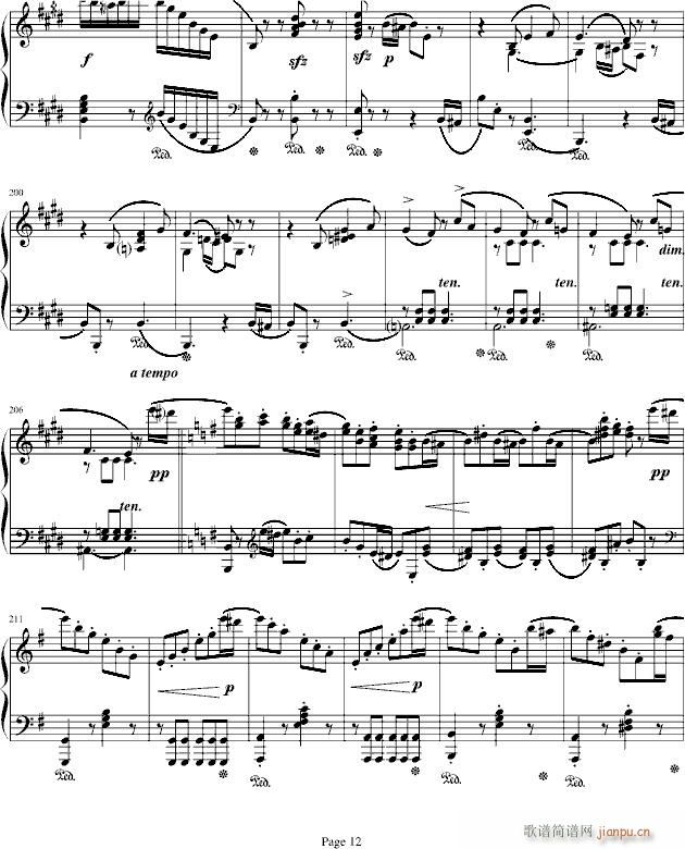 E大调回旋随想曲_门德尔松12