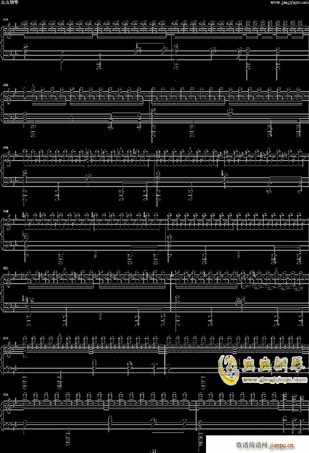 第五交响曲第四乐章钢琴独奏版 -_布鲁克纳21