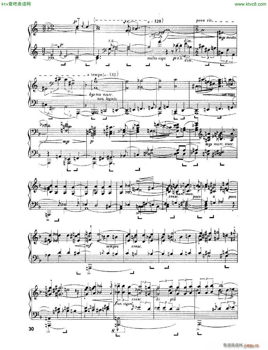 Enescu op 24 No 3 Piano sonata No 330