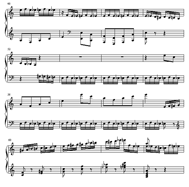 野蜂飞舞-钢琴谱(钢琴曲)-里姆斯基-柯萨科夫4