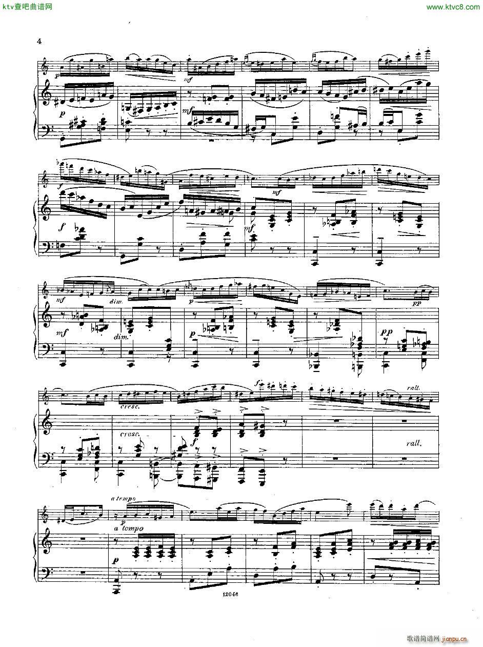 Andersen op 62 Dix Morceaux fl pno26