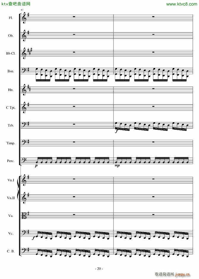 愤怒的小鸟交响曲第一乐章Op 5 no 120