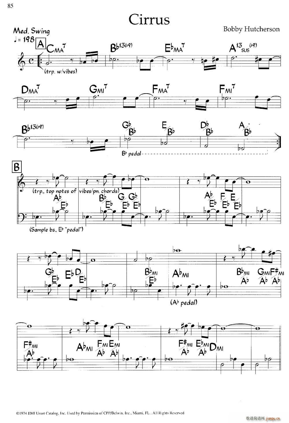 Cirrus(爵士钢琴曲)1