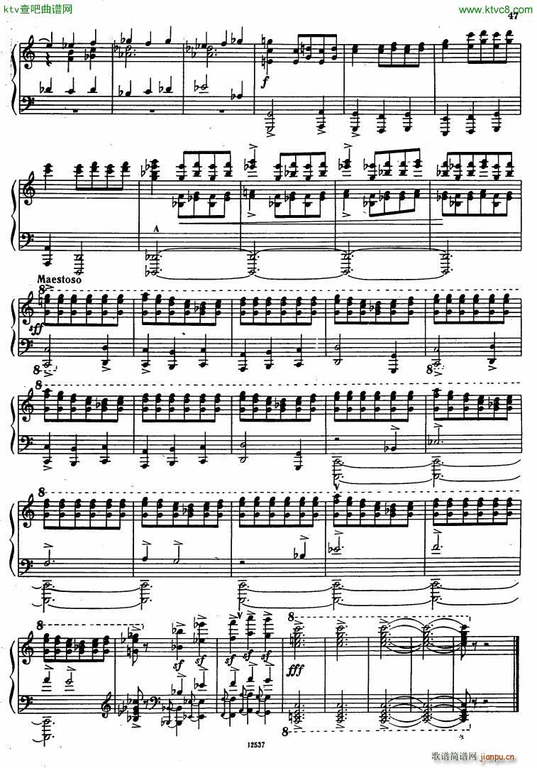 Flyarkovsky 6 preludes and fugues47