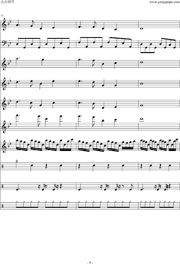 The Poet And The Pendulum-钢琴谱(钢琴曲)-Nightwish9