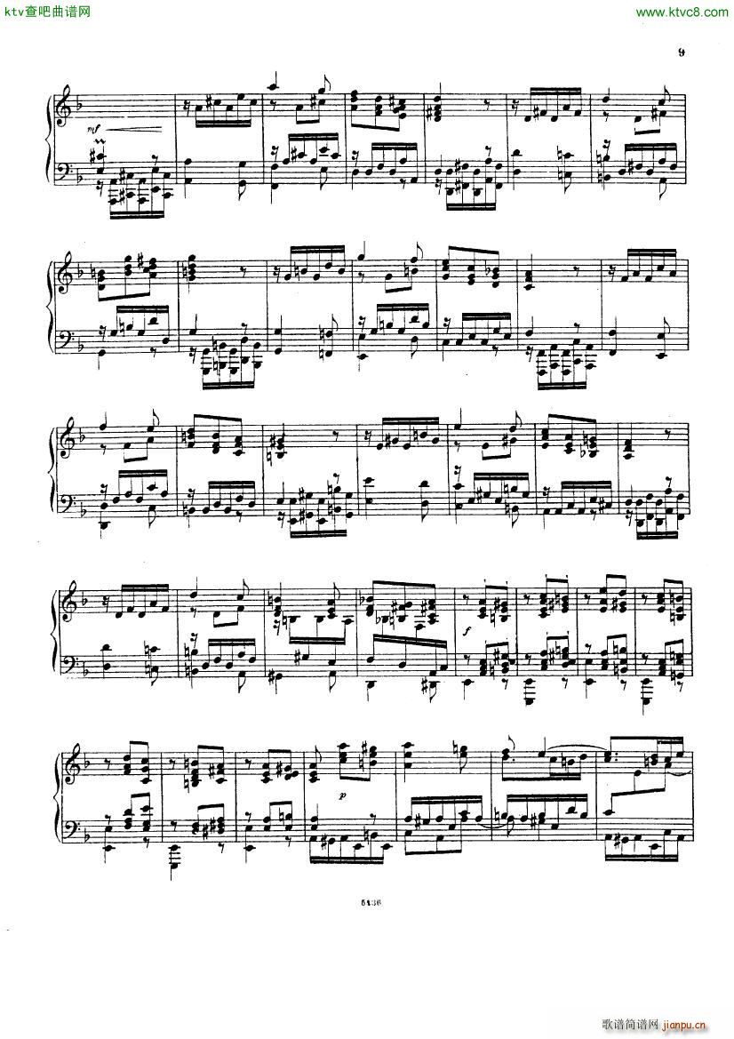 Bach D Albert Prelude Toccata and fugue in f major2