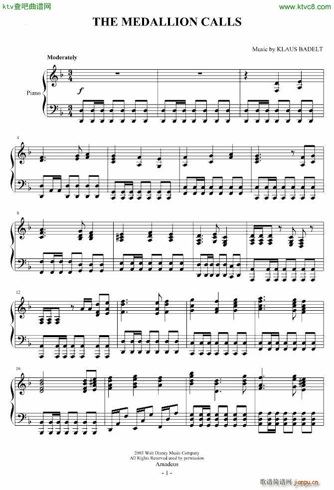 加勒比海盗pirates of the Caribbean THE MEDALLION CALLS1