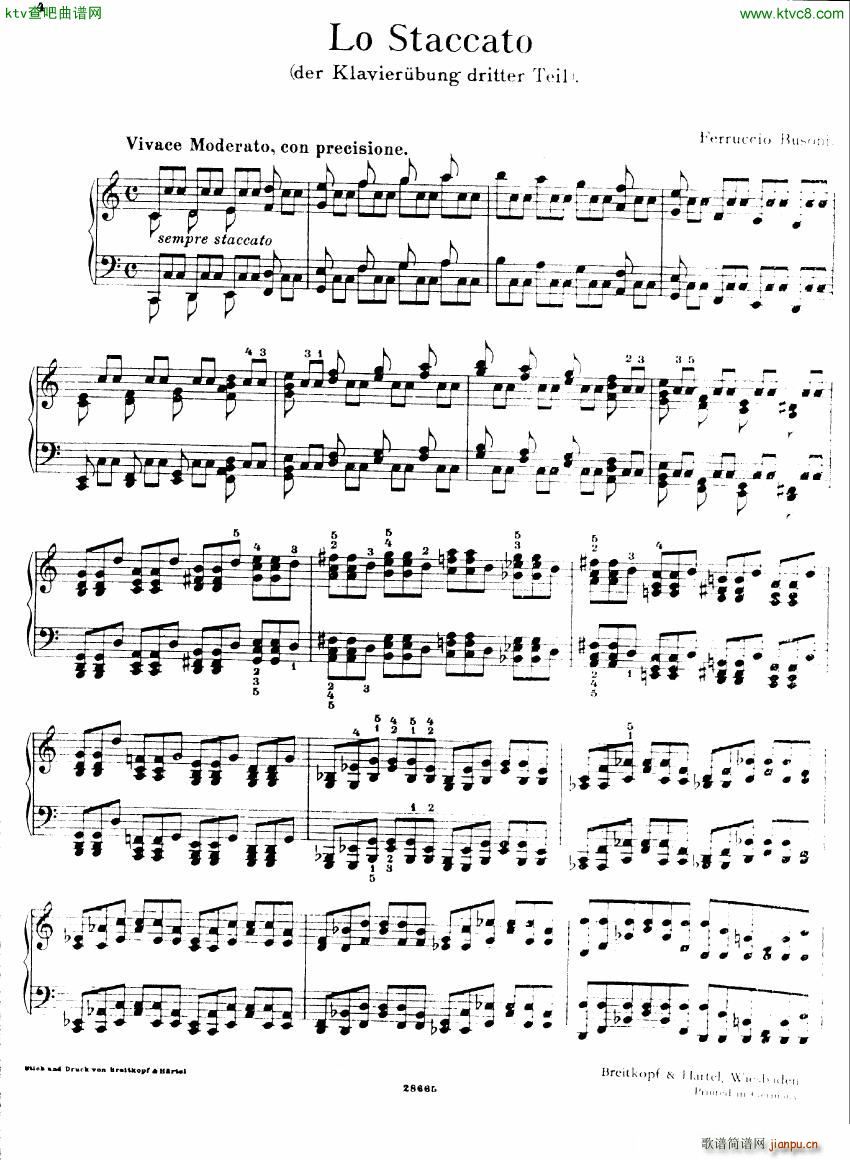Busoni Etudes 14