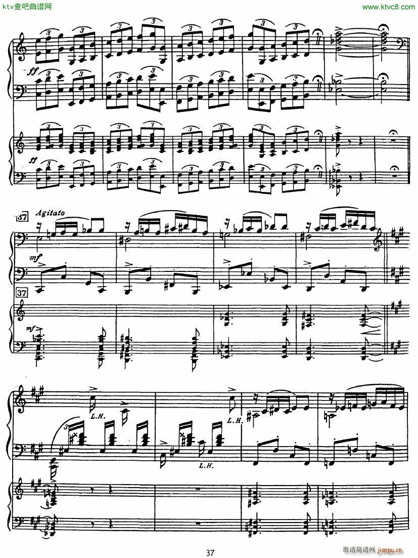 Rhapsody in Blue in Bb major Duet37