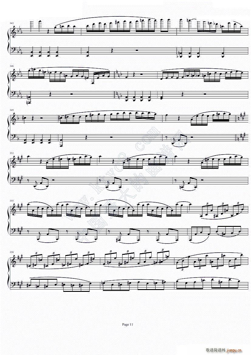 钢琴协奏曲Op61第一乐章_贝多芬 beethoven12