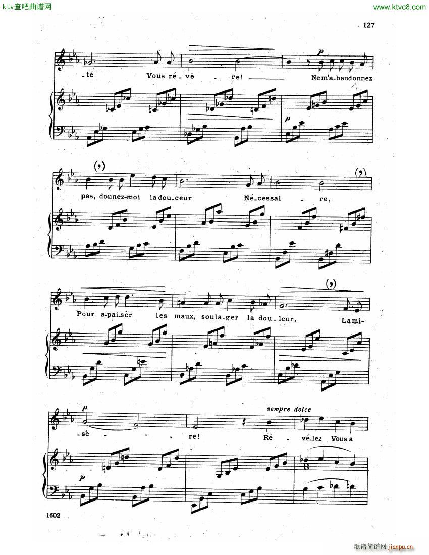 Faure 30 Songs 三18