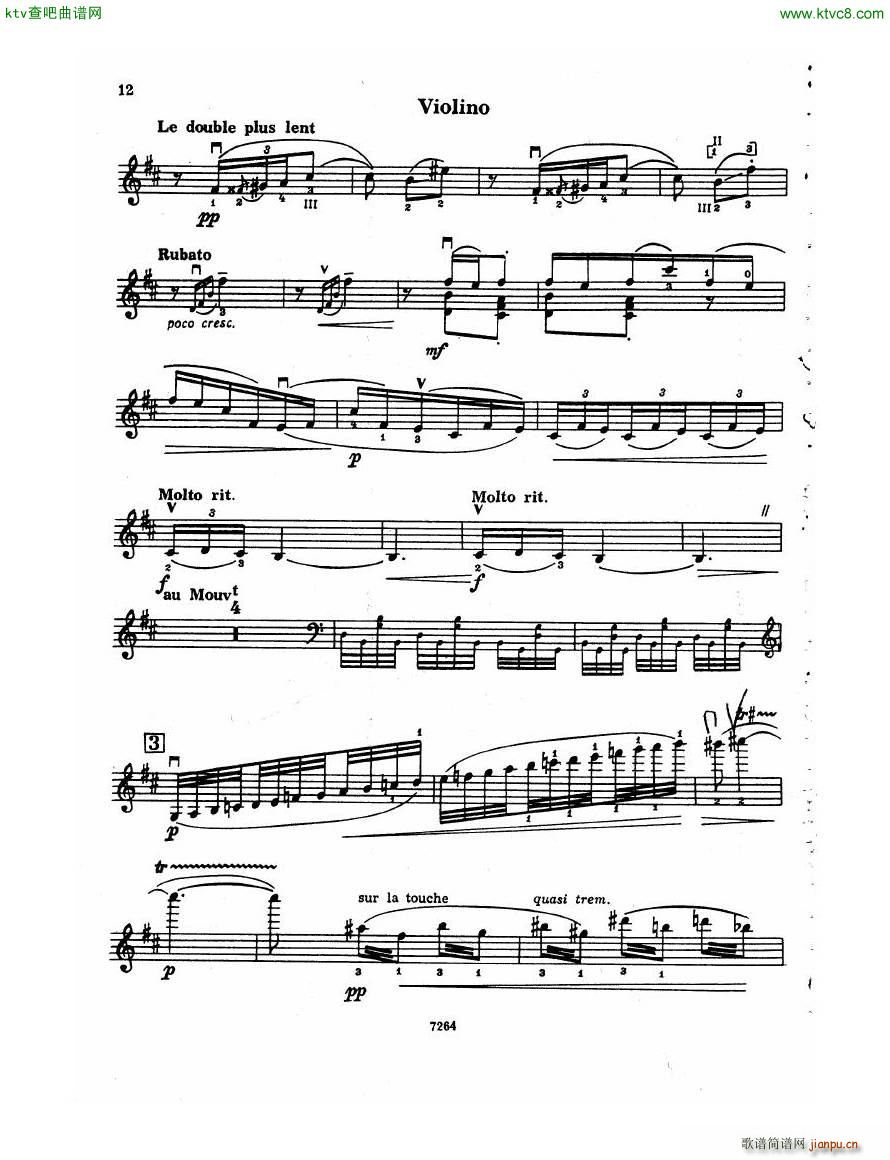 Debussy Violin Sonata Vn12