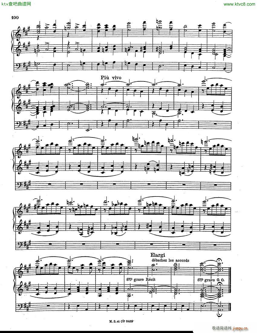 Guiraud Georges Offertoire Pascal organ8